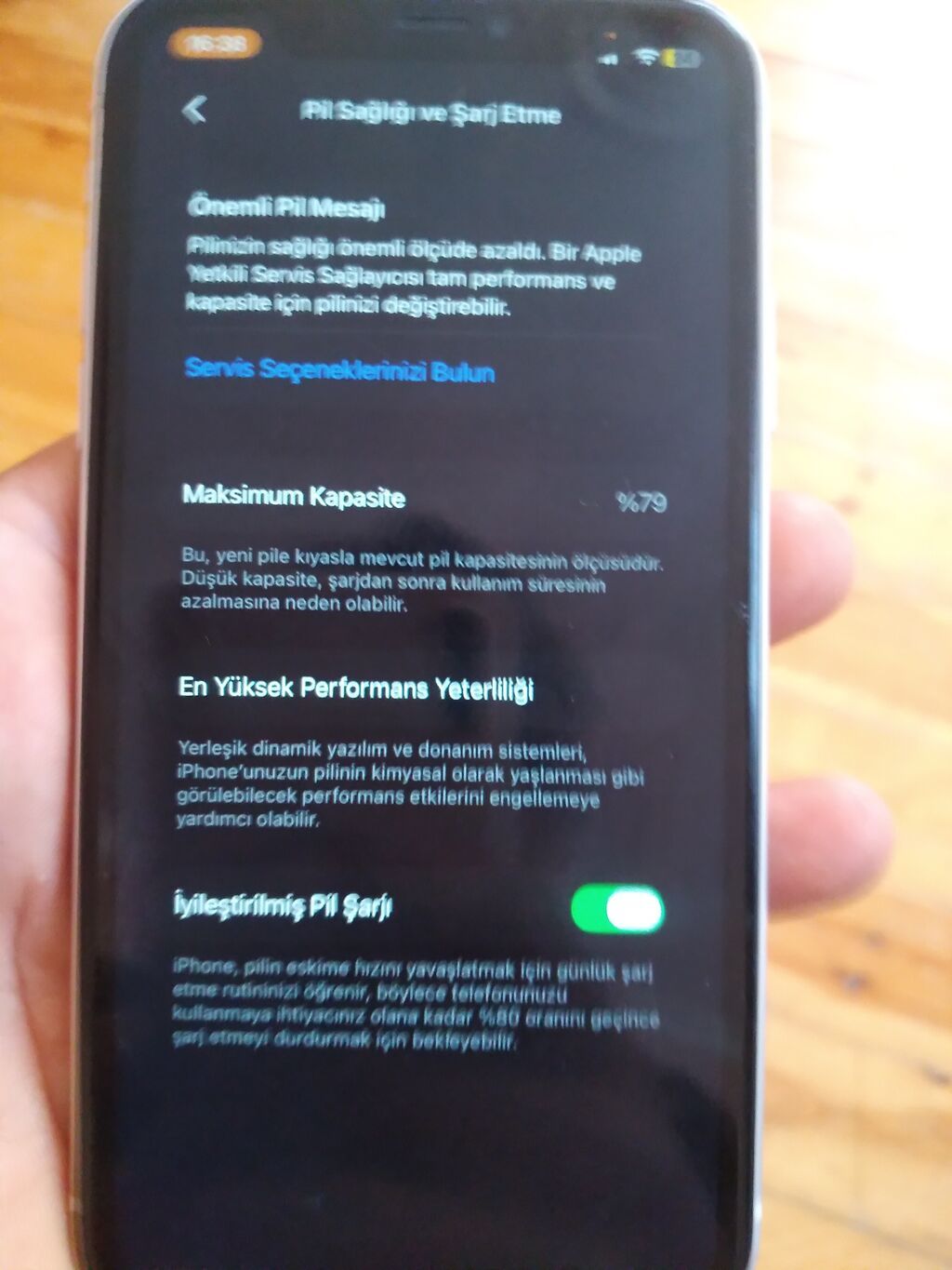 IPhone 11, Ağ, Face ID — Apple iPhone, Bakı (6)