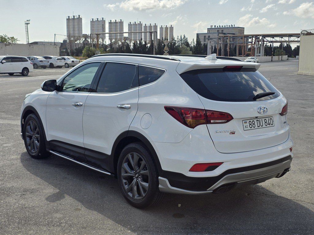 Hyundai Santa Fe, 2.0 L, 2017 il, 166 000 km 88-DU-840 — Avtomobillər, Bakı (7)
