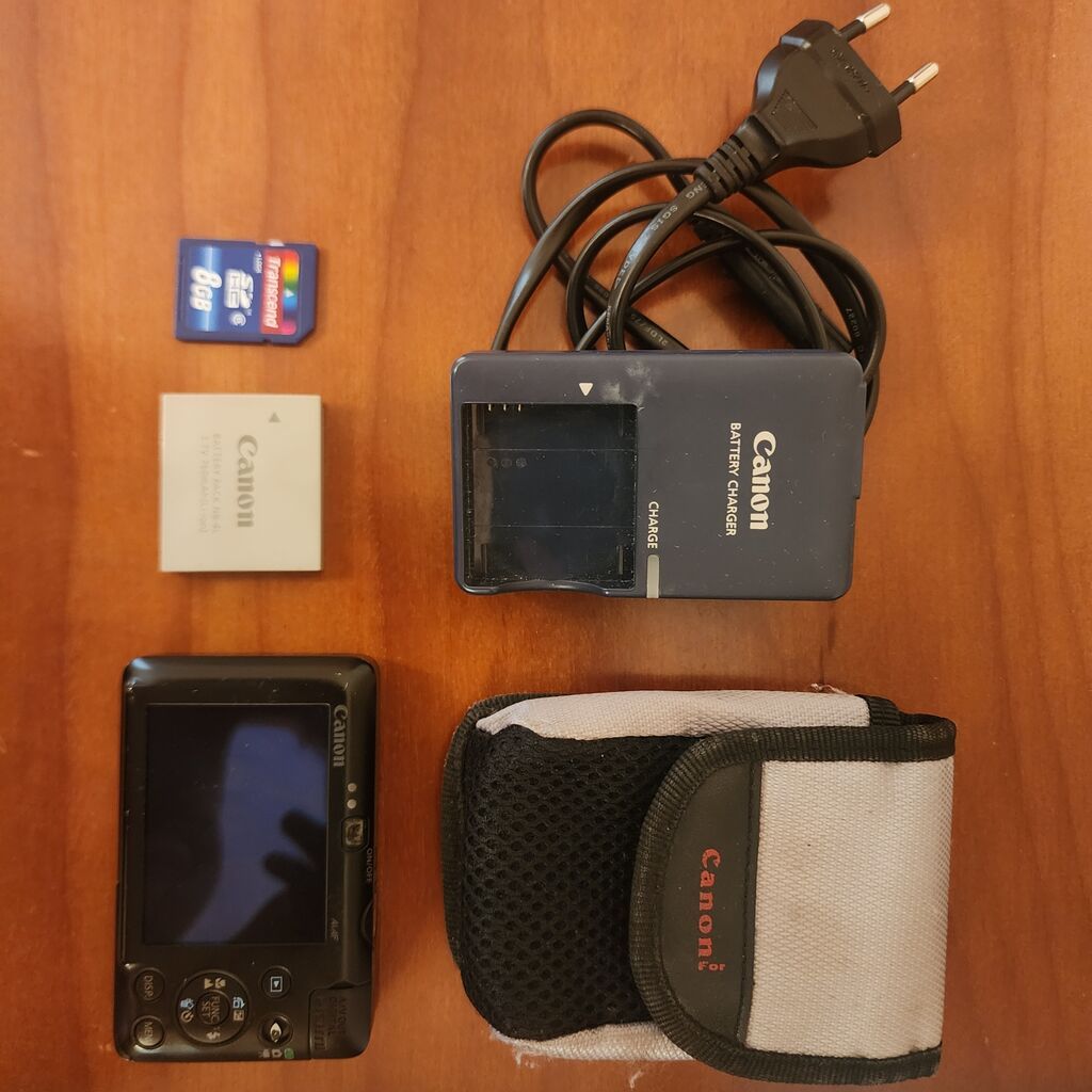 Canon Digital Ixus 100 IS kompakt fotoaparat dəsti Xüsusiyyətlər — Fotoaparat, Bakı (2)