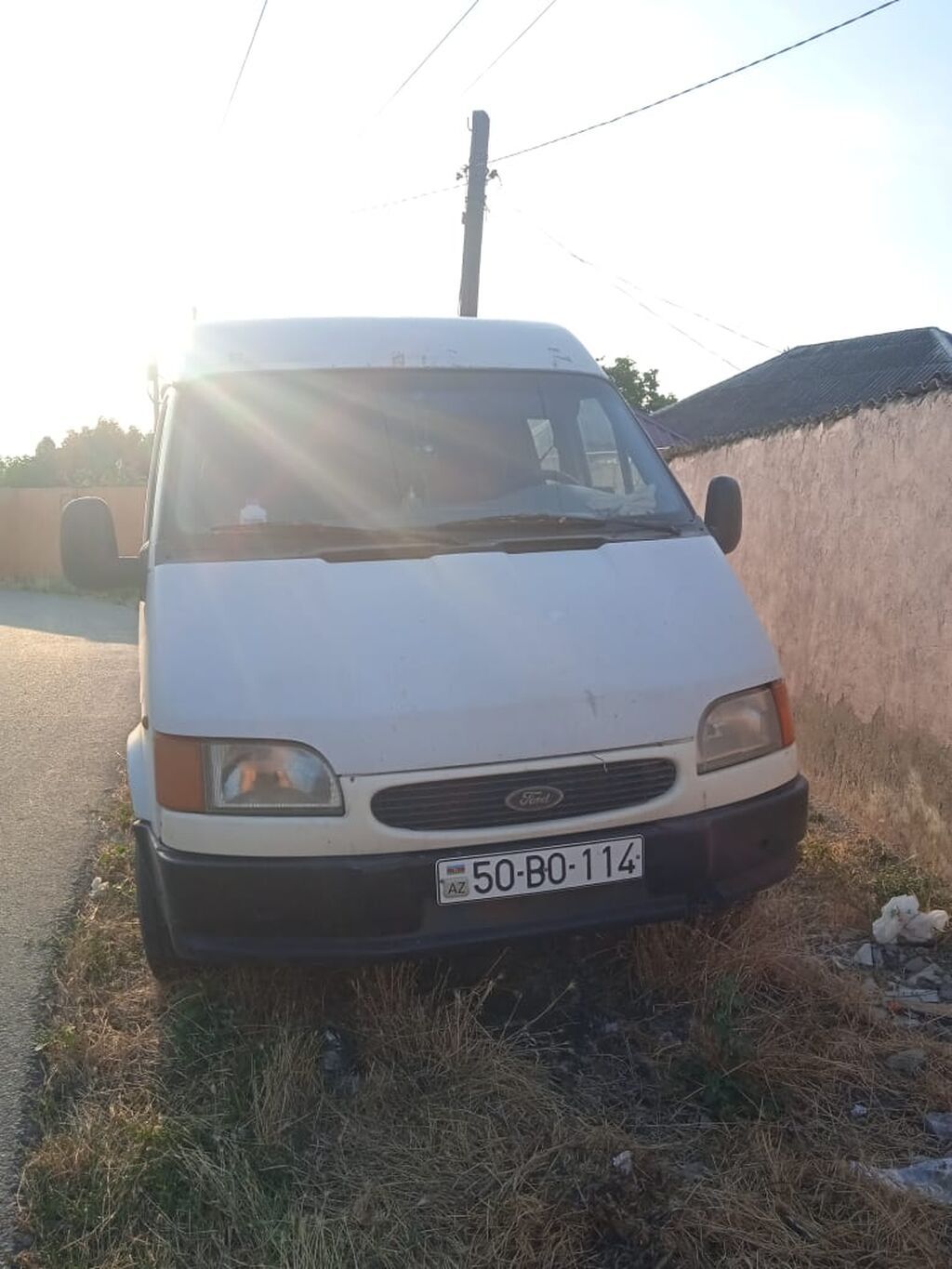 Ford Transit mikroavtobus Naxadi maşındı mator karopka predok idiyal 50-BO-114 — Avtomobillər, Şabran (4)