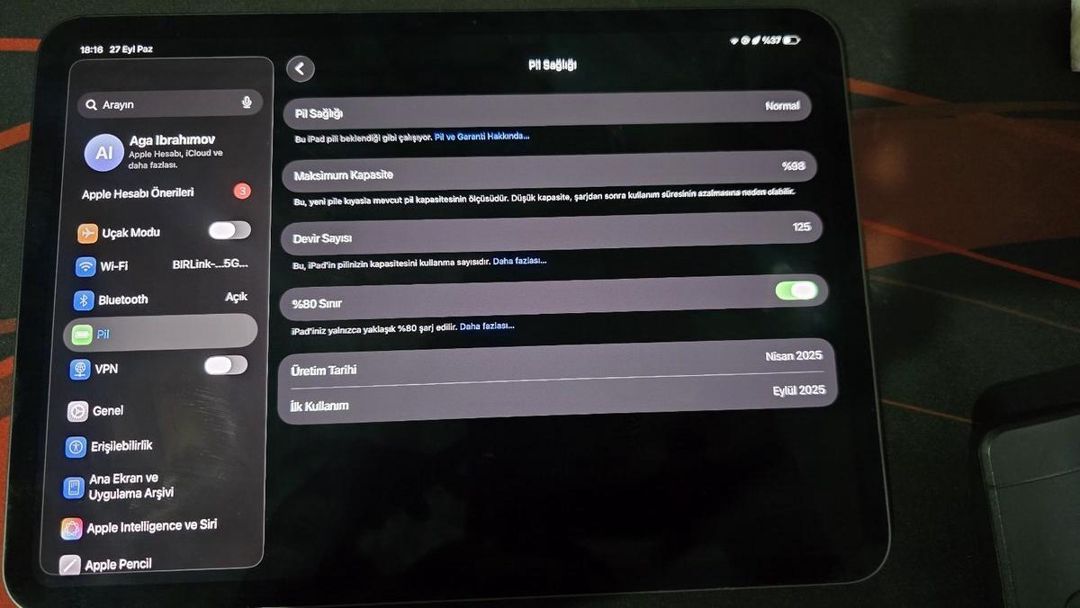 Apple iPad Pro 11 M4 256GB Wi-Fi — Planshetlər, Bakı (3)