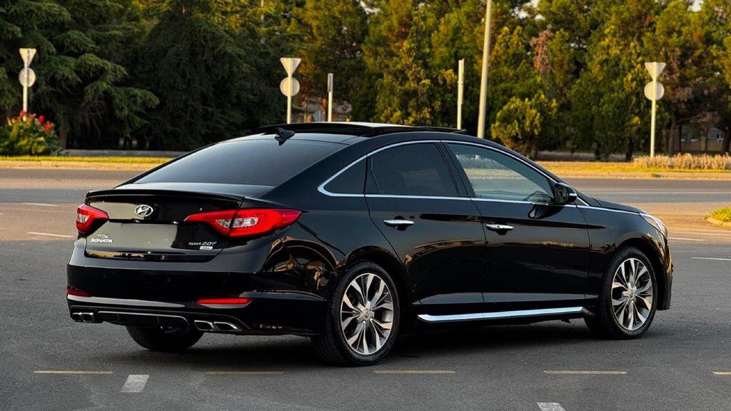 Hyundai Sonata, 2.0 L, 2015 il, 161 000 km — Avtomobillər, Gəncə (6)