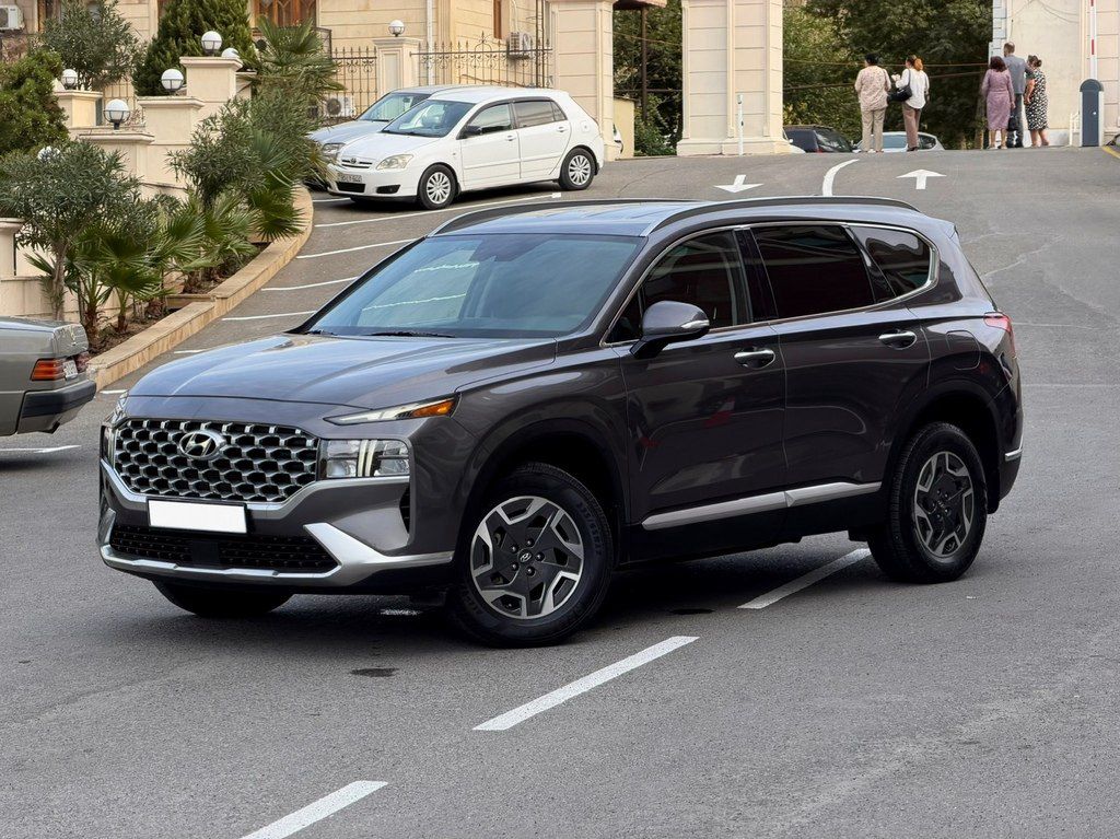Hyundai Santa Fe, 1.6 L, 1.49 kWh, 2021 il, 67 000 km — Avtomobillər, Gəncə (5)