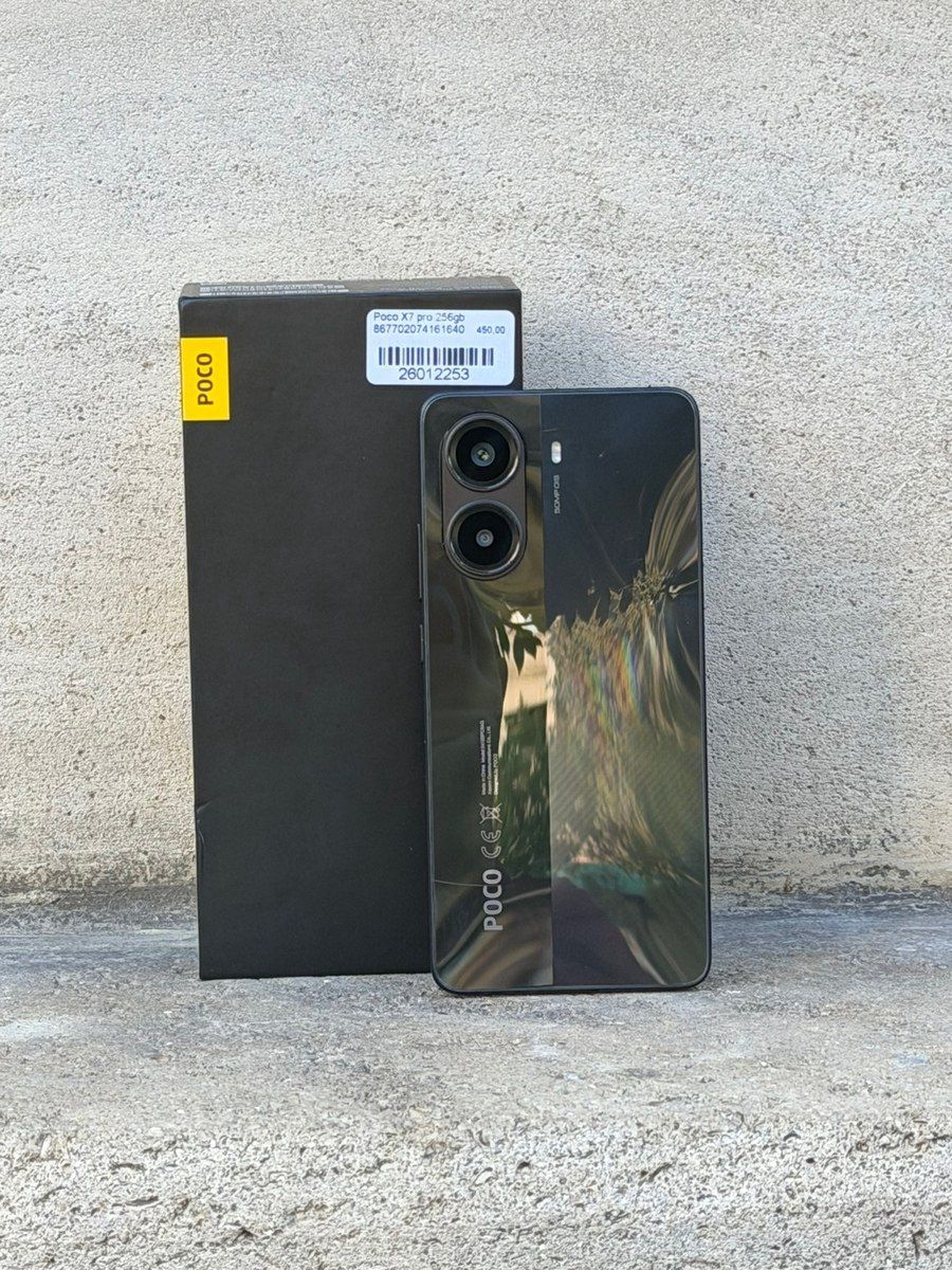 Xiaomi Poco X7 Pro Black 256GB/8GB — Smartfonlar, Bakı (5)