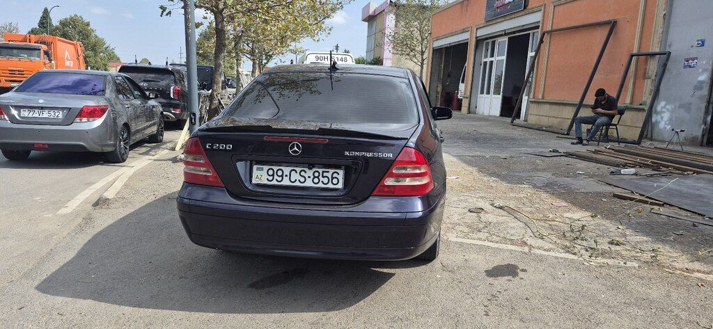 Mercedes C 200, 2.0 L, 2001 il, 265 540 km 99-CS-856 — Avtomobillər, Gəncə (5)