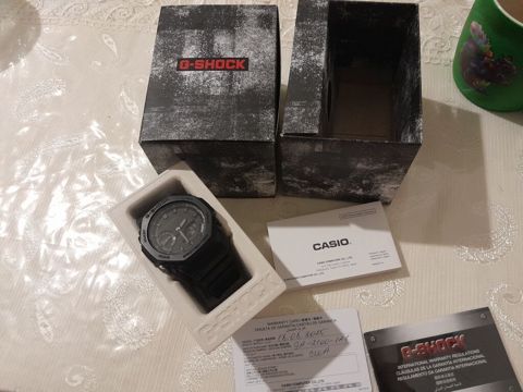Casıo G-shock GA-2100-1A1 saat - Model: GA-2100-1A1 (şəhadətnamədə — Bakı