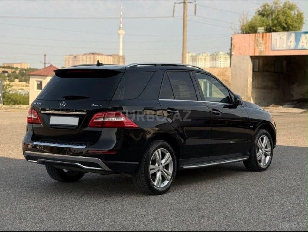 Mercedes ML 350 4MATIC, 3.5 L, 2012 il, 98 000 km — Avtomobillər, Bakı (5)