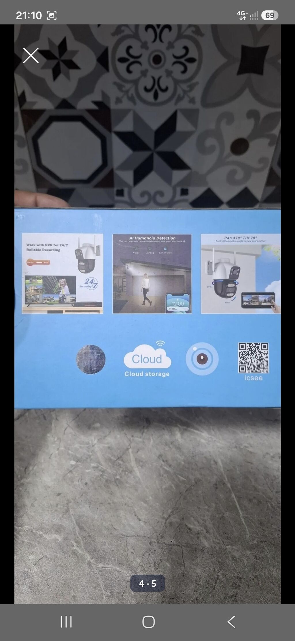 Smart WiFi təhlükəsizlik kamerası – “Yupiter” brendli, açıq məkanlar — Surveillance sistemləri, Bakı (3)