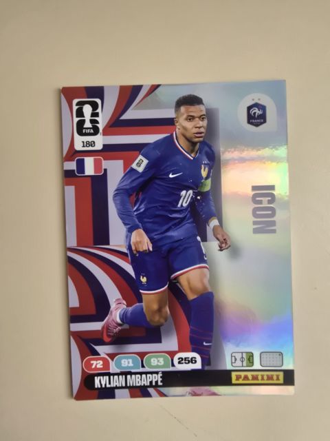 Panini World Cup 2026 Kylian Mbappe Icon France — Bakı