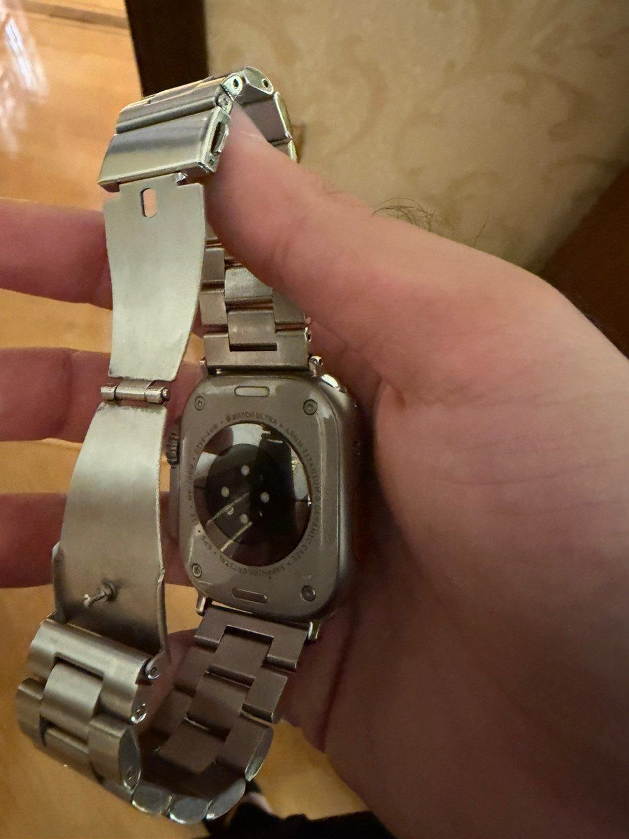Apple Watch Ultra Titanium — Ağıllı saatlar və biləkliklər, Bakı (2)