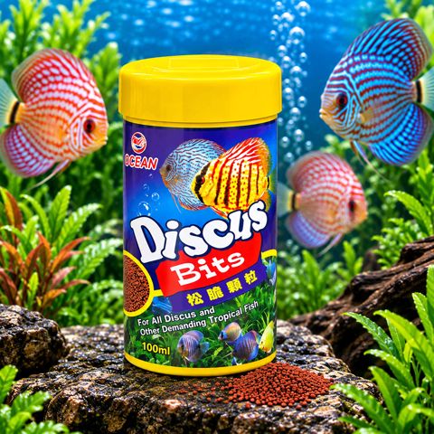 Balıqlar üçün yem AquAv Discus Bits 100 ml — Bakı
