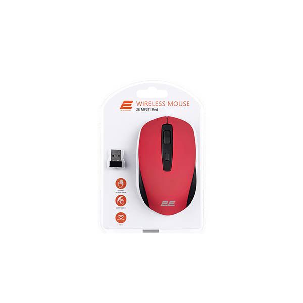 2E Mouse MF211 WL Red 2E-MF211WR — Mallar, Bakı