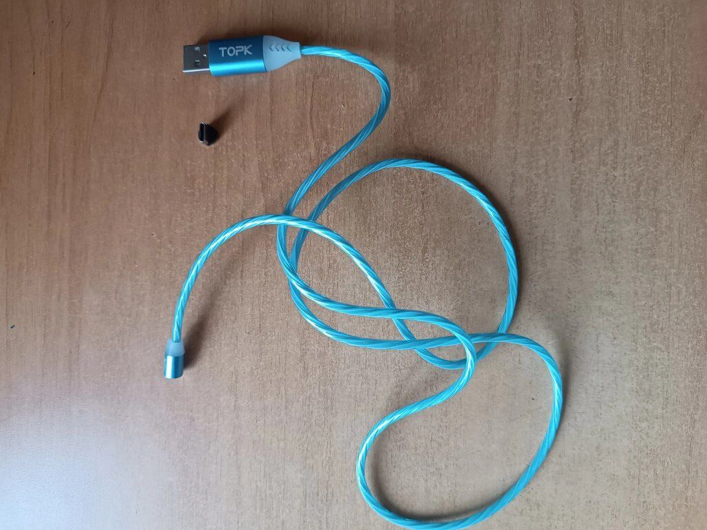 Topk.usb Type-C.LED.1 m.360° — Şəbəkə və server avadanlığı, Bakı (4)