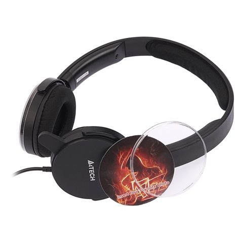 Mikrofonlu Stereo Qulaqcıq A4Tech T-500 — Bakı