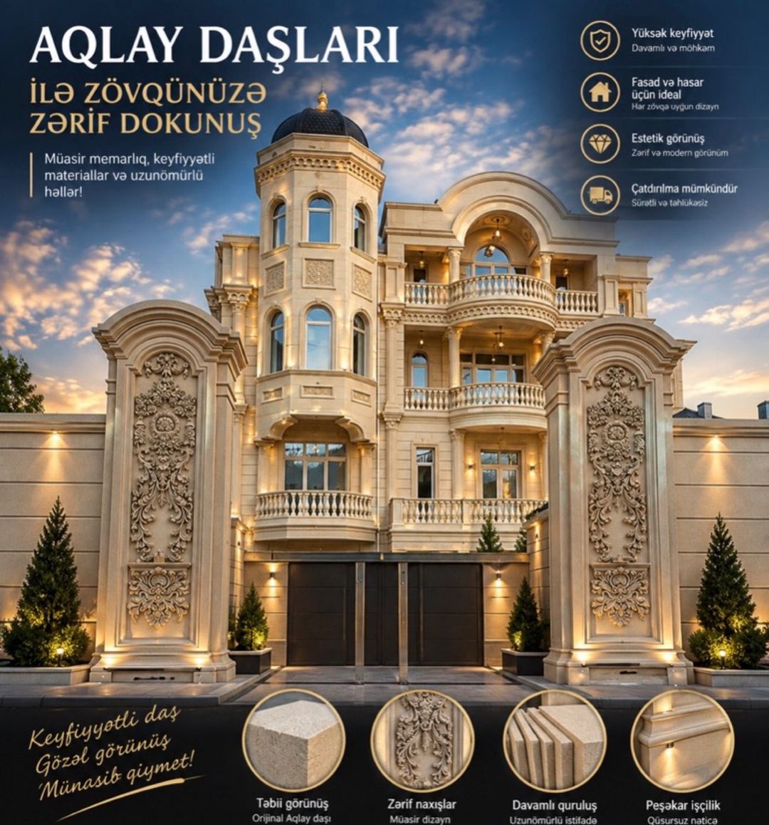 Ağlay daşları — Təmir və inşaat, Bakı