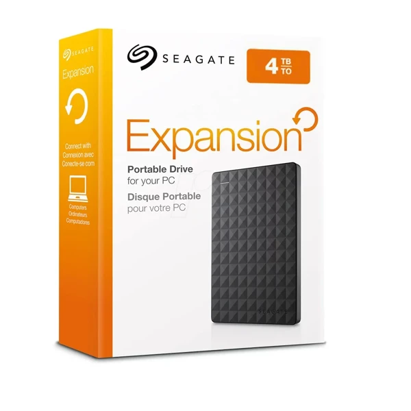 External HDD Seagate Expansion 4TB USB3.0 — Check it