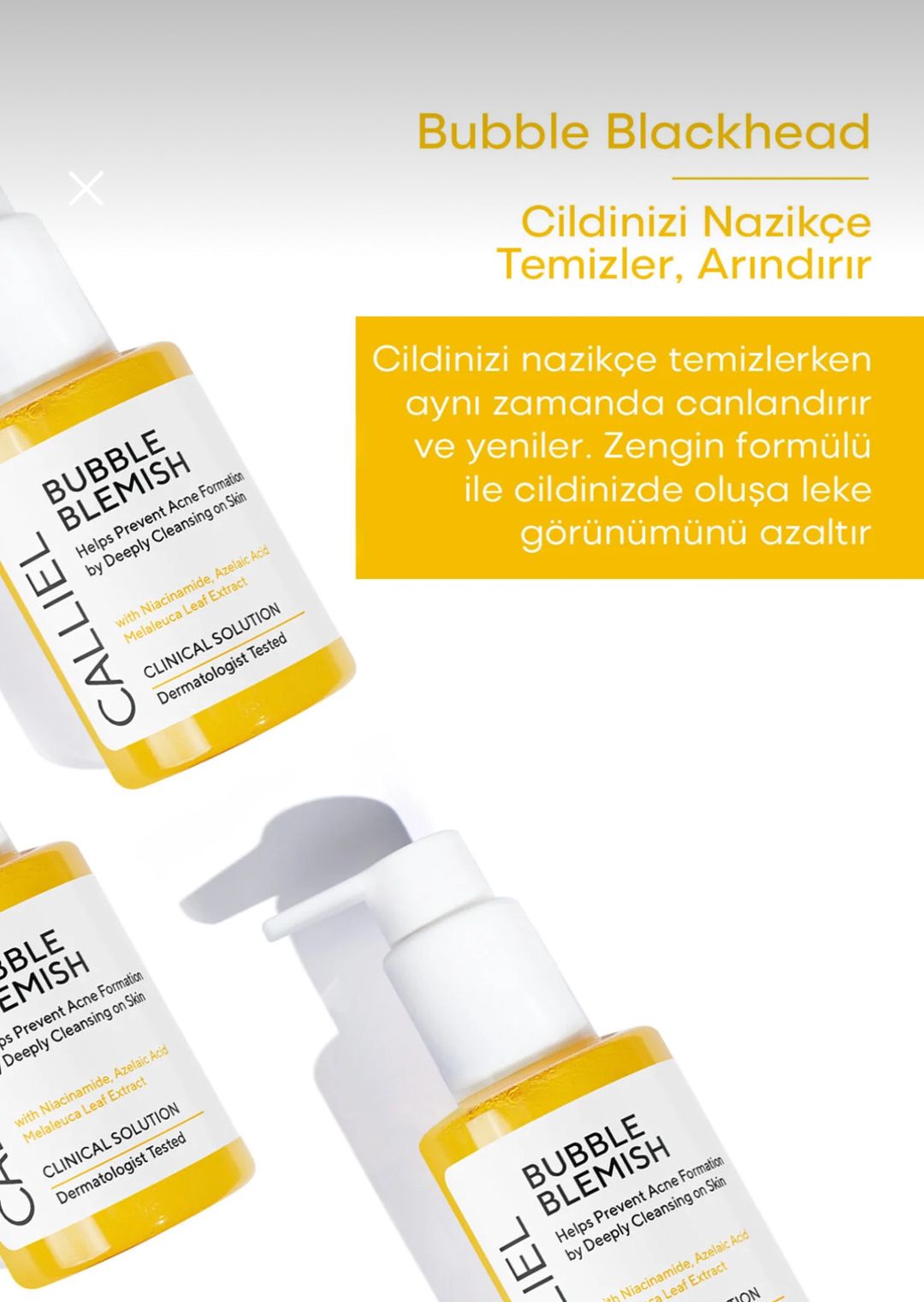 Gel-köpük Calliel, Bubble Blemish, 120 ml — Mallar, Bakı (3)