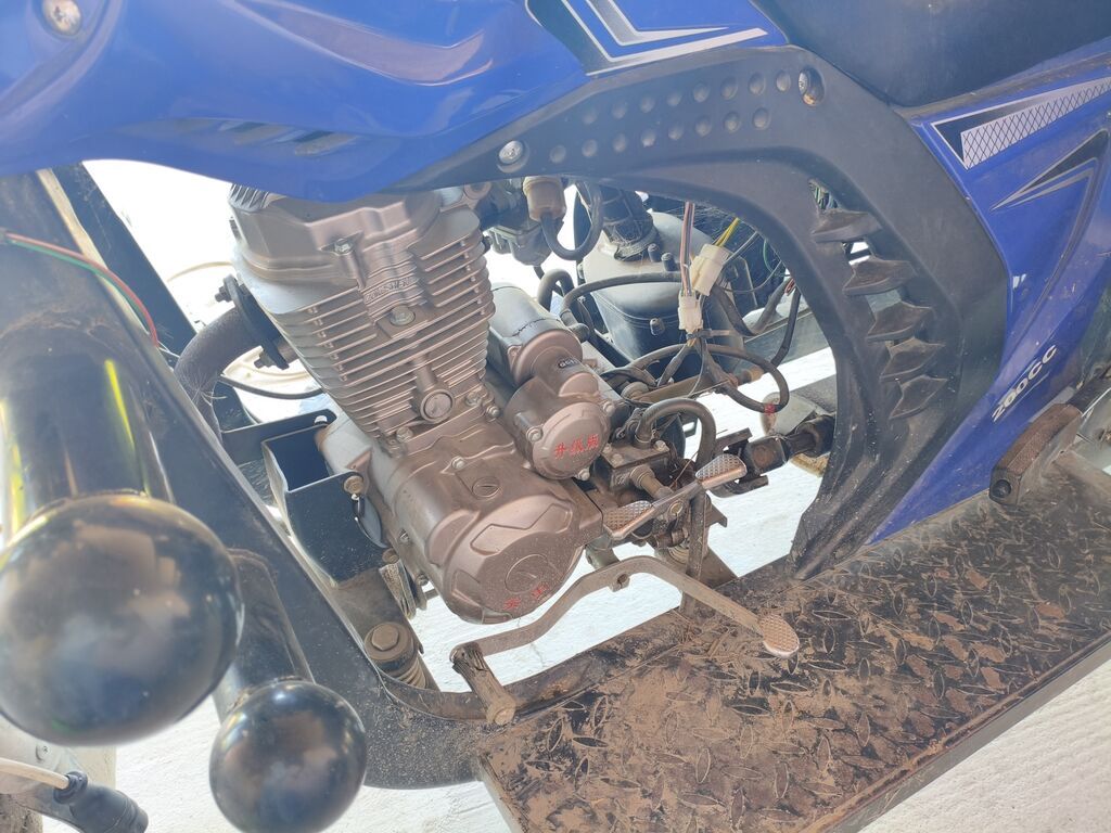 Yükdaşıma üçtəkərli motosiklet (trisikl) – mavi rəng .Quba isnovqışlaq — Motosikletlər, Xaçmaz (5)