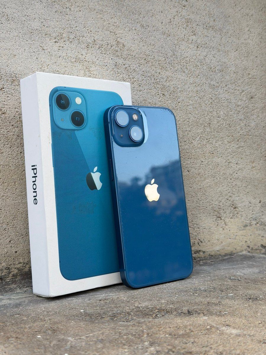 Apple iPhone 13 Blue 128GB/4GB — Smartfonlar, Bakı (3)