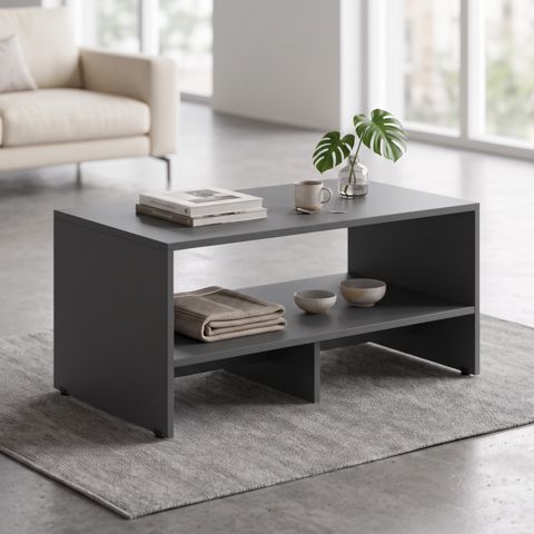 Jurnal masası, Ldsp, Antrasit, 90x50x45 sm — Bakı
