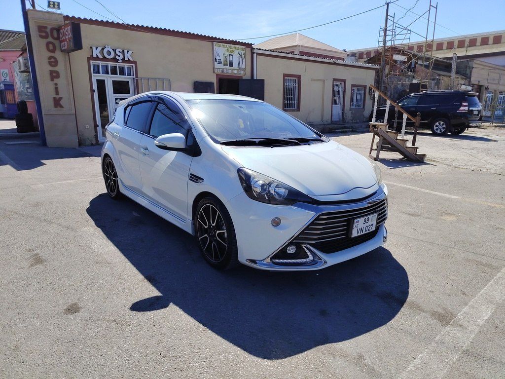 Toyota Aqua, 1.5 L, 0.9 kWh, 2016 il, 155 767 km — Avtomobillər, Bakı (3)