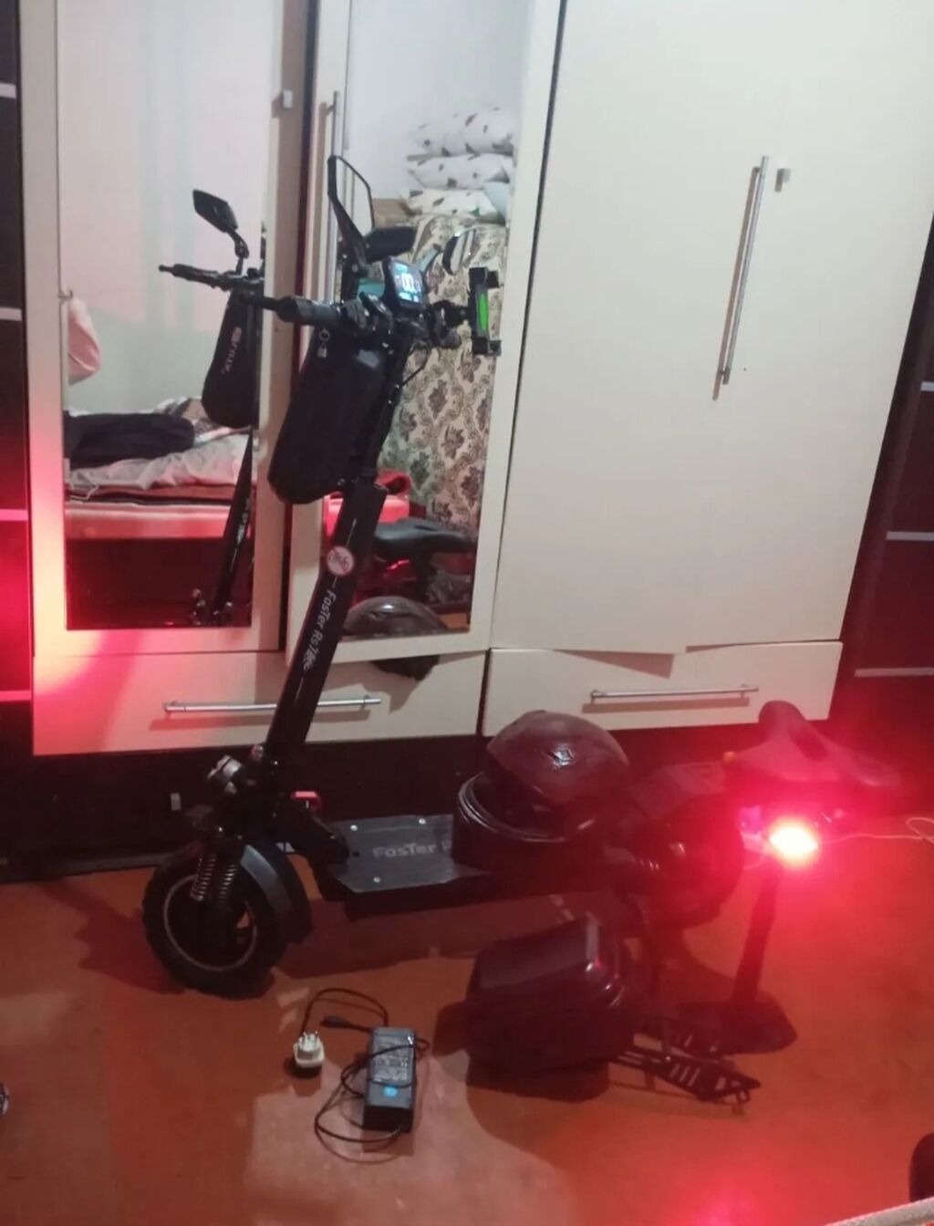 Elektrik skuter – FaSTer Rs7 Xüsusiyyətlər: - Güclü elektrik skuter — Skuterlər, Digah (3)