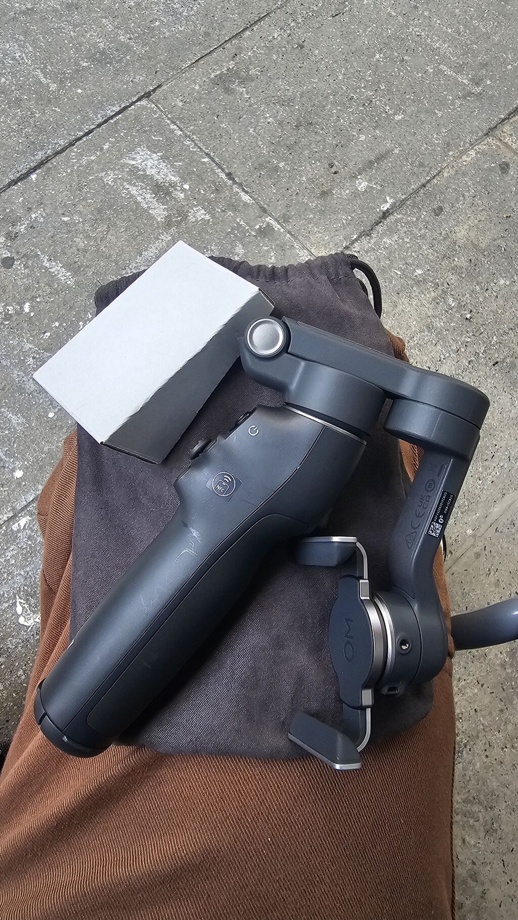 DJI OM (Osmo Mobile) smartfon stabilizatoru - 3 oxlu əl gimbalı — Tripod, steadicam, video işıq, Bakı (10)