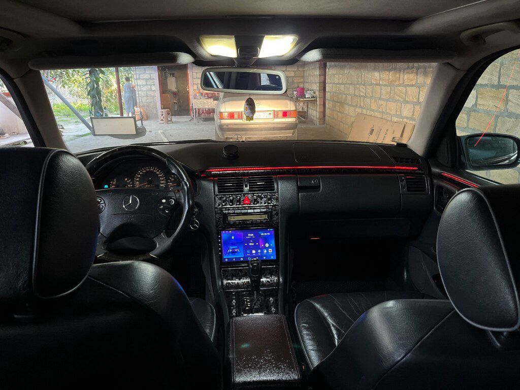 Mercedes E 320, 3.2 L, 2000 il, 438 000 km — Avtomobillər, Ağdaş (8)