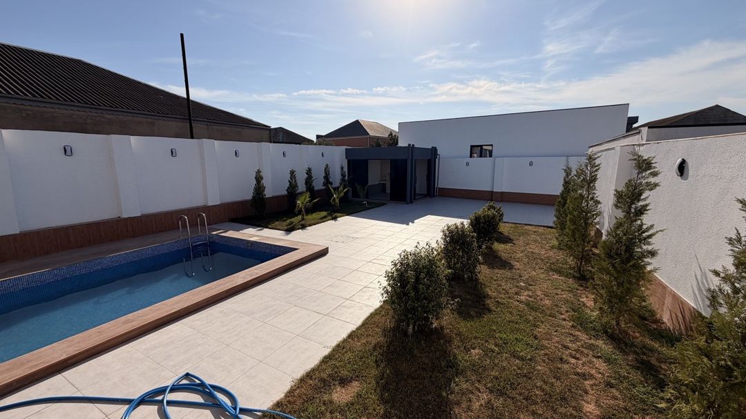 Satılır 4 otaqlı həyət evi/bağ evi 140 m² — Ev, villa, Bakı (8)