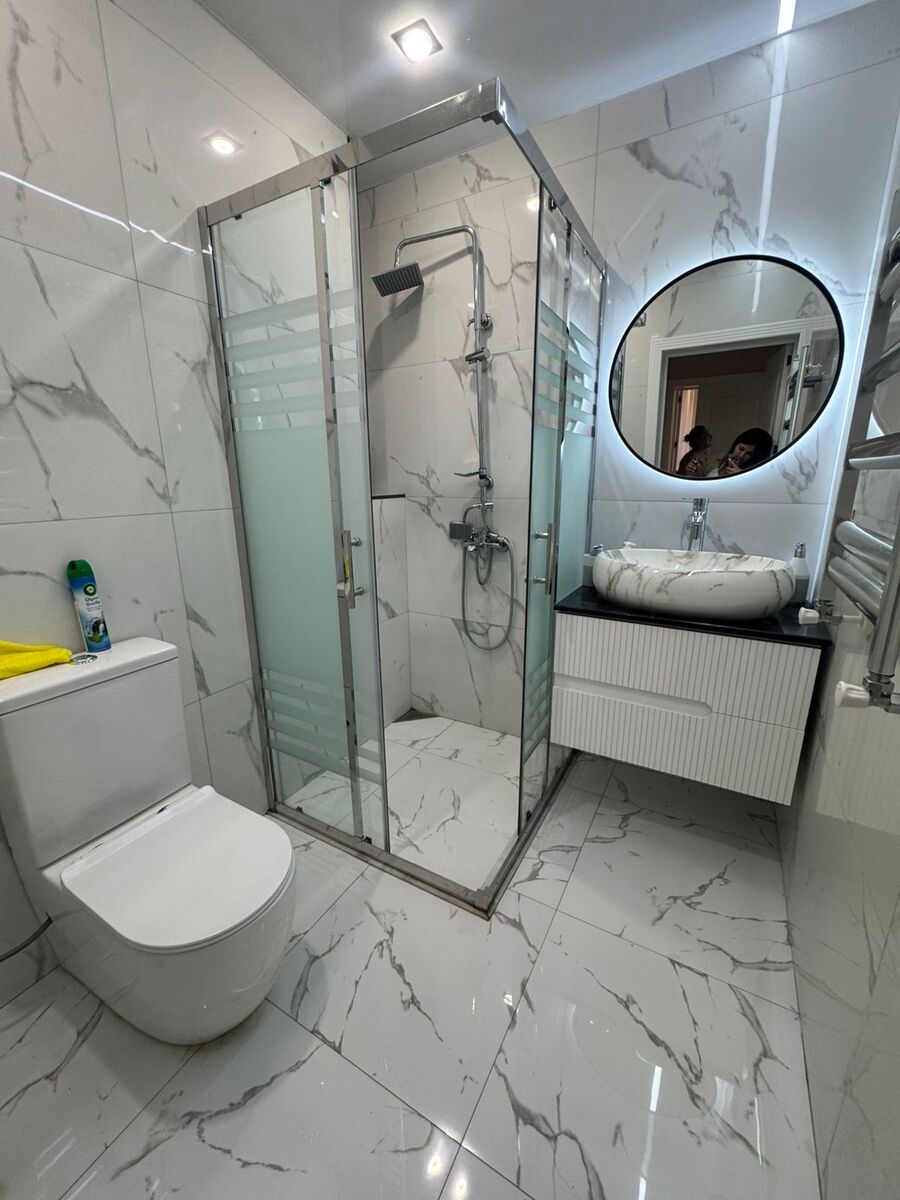 İcarəyə verilir 2 otaqlı yeni tikili 80 m² — Mənzil, Bakı (9)