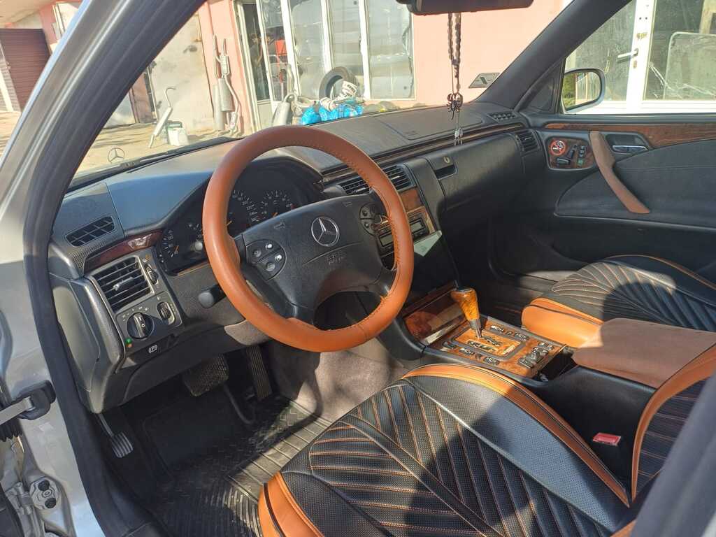 Mercedes E 240, 2.6 L, 2001 il, 280 000 km 90-UE-445 — Avtomobillər, Şirvan (4)