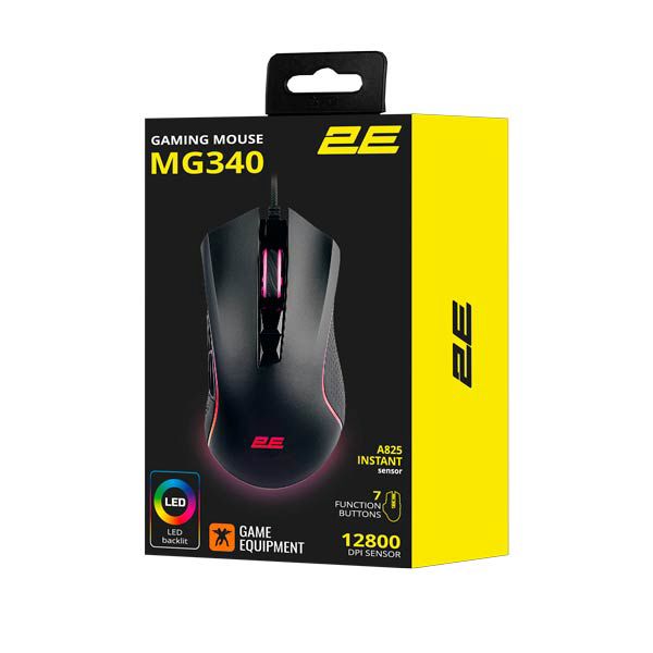2E MG340 LED Backlit Gaming Mouse 2E-MG340UB — Mallar, Bakı