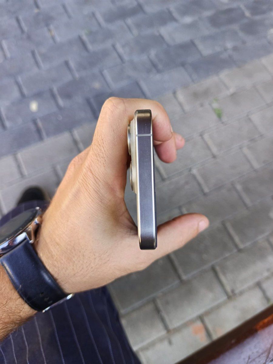 Apple iPhone 15 Pro Natural Titanium 128GB/8GB — Smartfonlar, Bakı (6)
