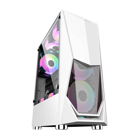 1STPLAYER DK-3 White Gaming Case — Bakı