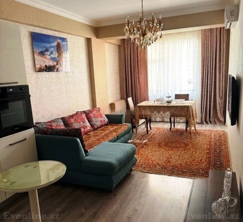 Satılır 2 otaqlı Mənzil Yeni tikili 60 m² Bakı, Xətai r., Əhmədli m — Mənzil, Bakı