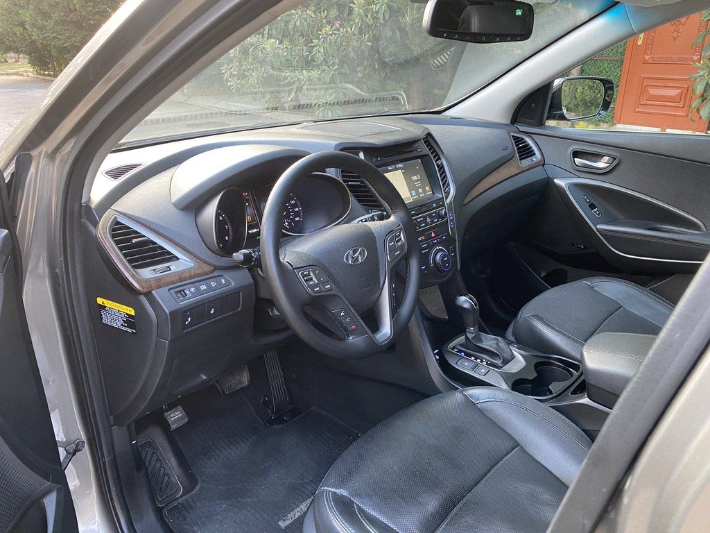 Hyundai Santa Fe, 2.0 L, 2018 il, 142 257 km — Avtomobillər, Bakı (6)
