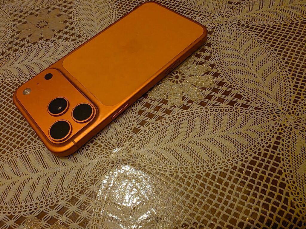 IPhone 17 Pro Max, 256 GB, Narıncı, Face ID — Apple iPhone, Bakı (4)