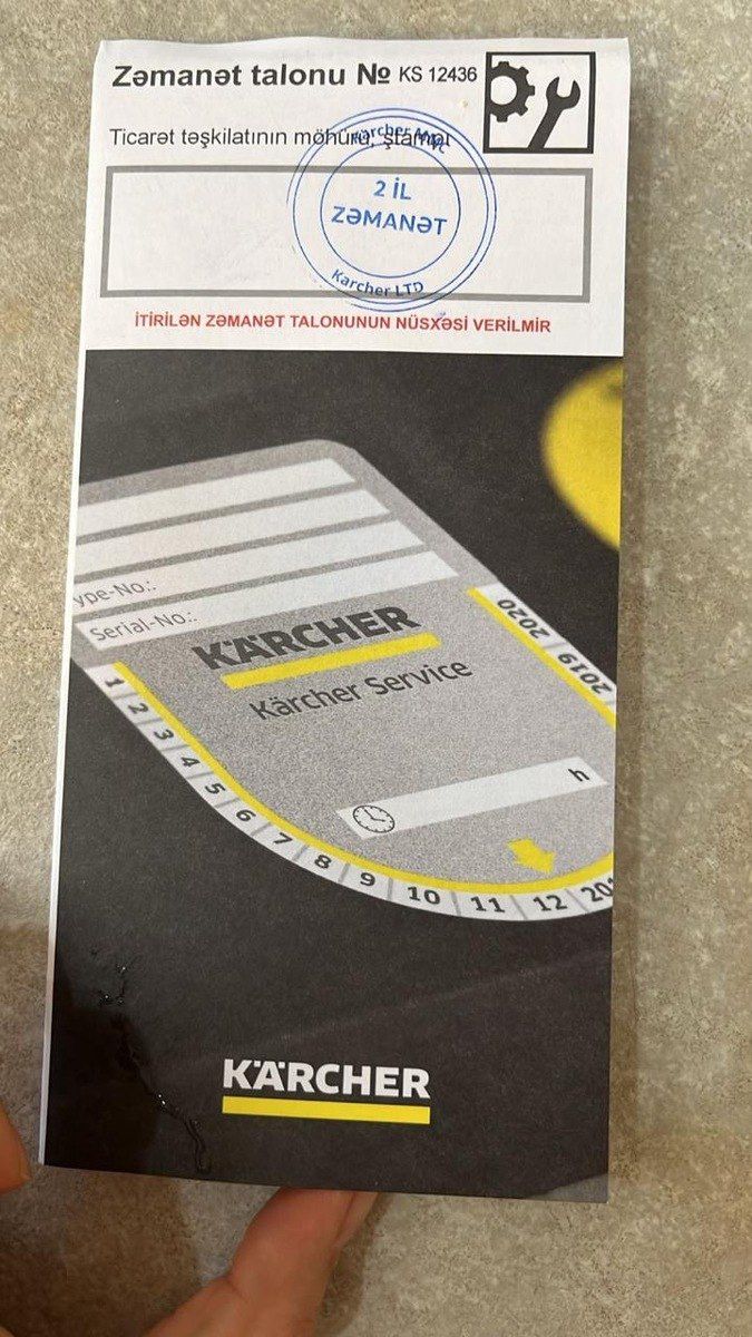 Tozsoran Karcher — Ev texnikası, Bakı (6)