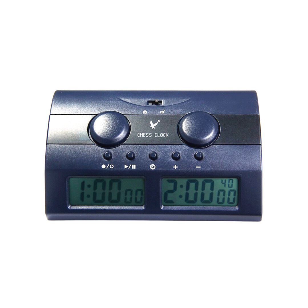 Şahmat saatı Leap 2151/1, elektron, qara — Mallar, Bakı (2)