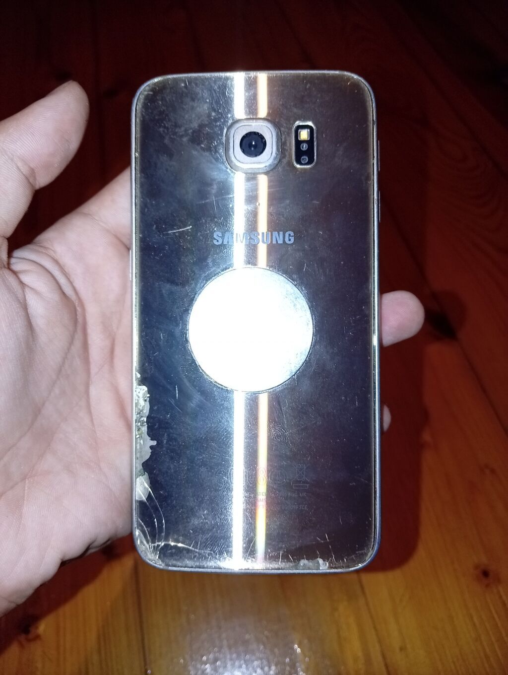 Təmir üçün Samsung Galaxy S6 - Model: Samsung Galaxy S6 (qızılı rəng) — Smartfon ehtiyat hissələri, Bakı (2)