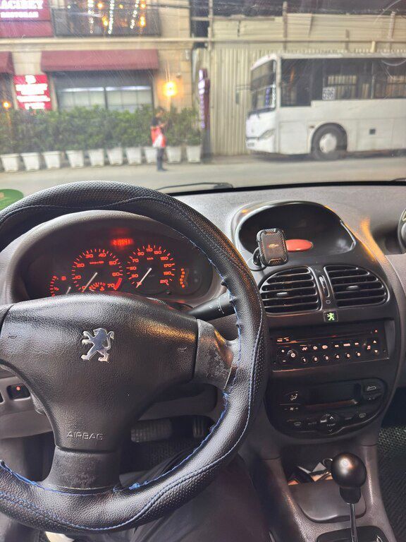 Peugeot 206, 1.4 L, 2002 il, 219 000 km — Avtomobillər, Bakı (7)