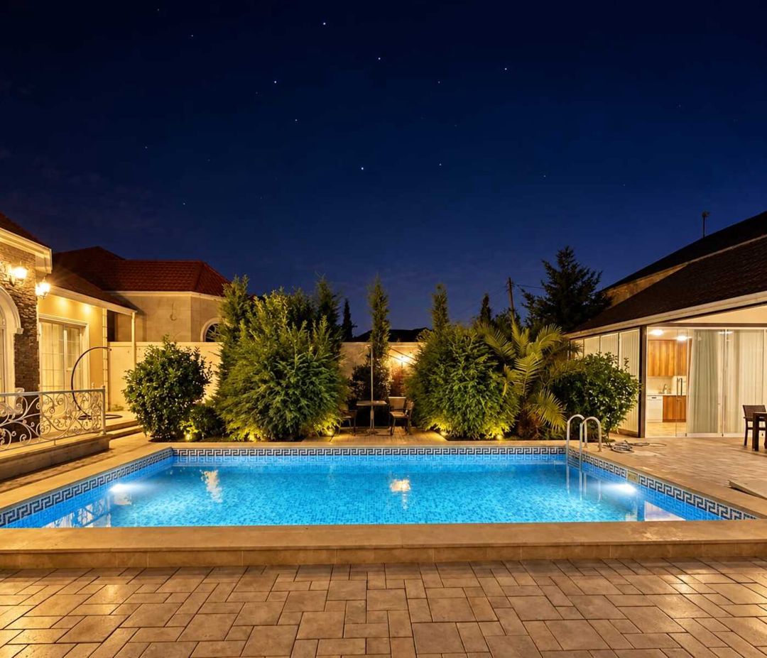Satılır 4 otaqlı həyət evi/bağ evi 170 m² — Ev, villa, Bakı (4)