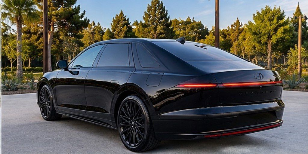 Hyundai Grandeur, 1.6 L, 1.49 kWh, 2024 il, 12 400 km — Avtomobillər, Bakı (5)