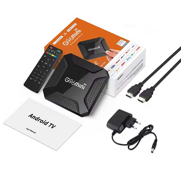 G96 Mini 5G Android 13 Home Theater Smart TV Box — Mallar, Bakı
