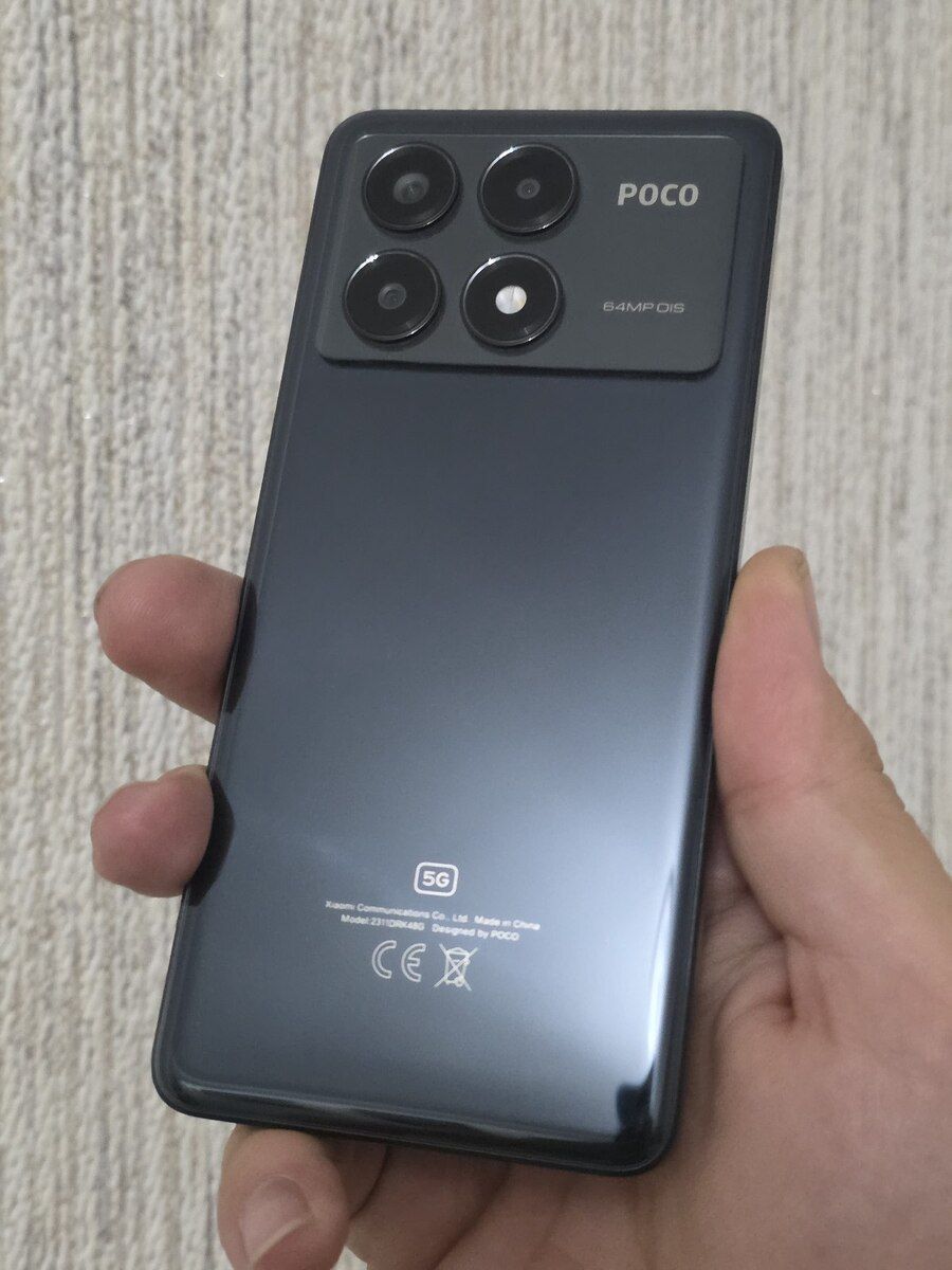Xiaomi Poco X6 Pro Black 512GB/12GB — Smartfonlar, Şəki