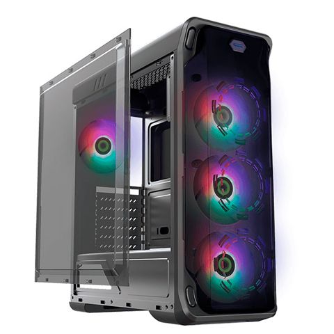 GameMax Starlight Frgb Black Case — Bakı