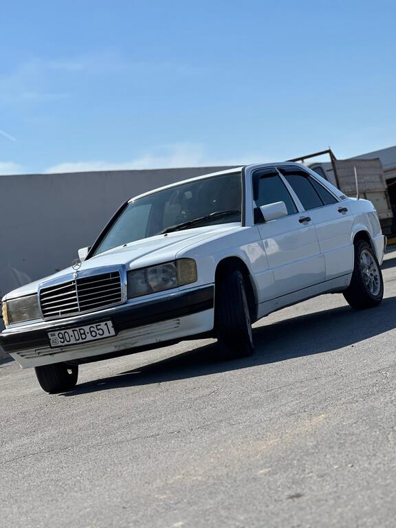 Mercedes 190, 2.0 L, 1992 il, 363 800 km 90-DB-651 — Avtomobillər, Bakı (3)