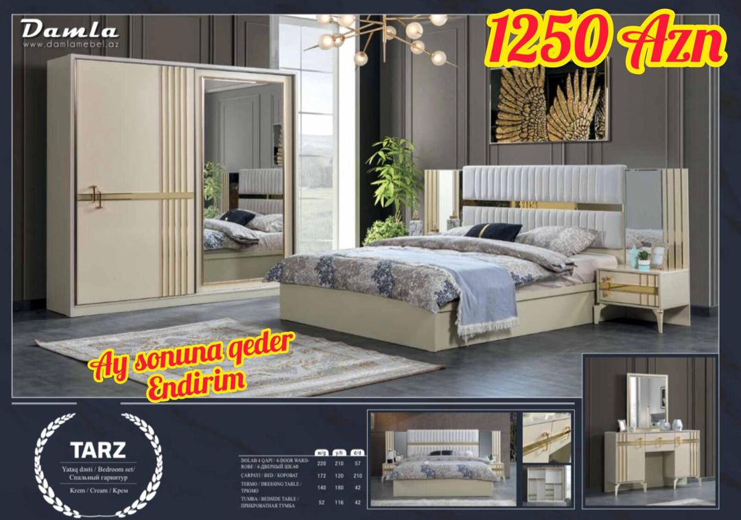 Yataq otağı mebeli — Mebel, Bakı (9)