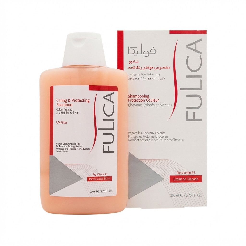 Saçlar üçün şampun Fulica Caring and Protecting Pro Vitamin B5 200 ml — Mallar, Bakı