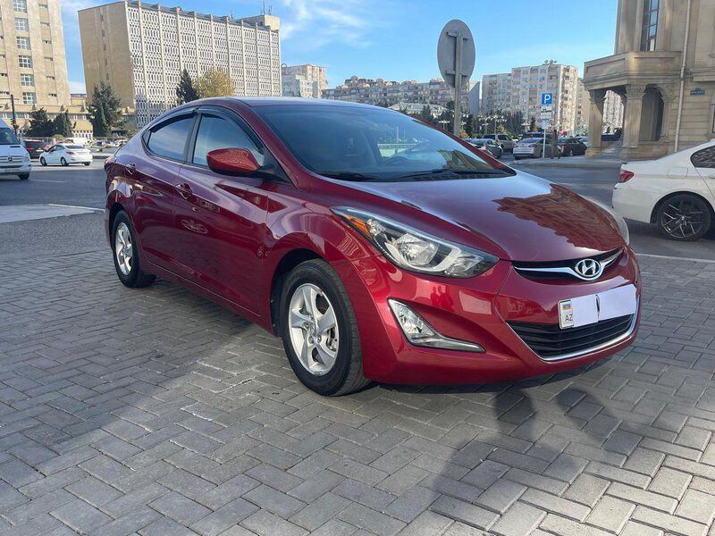 Hyundai Elantra 77-CG-083 — Minik avtomobili icarəsi, Bakı (4)
